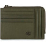 Чехол для карт PIQUADRO BLUE SQUARE PU1243B3R/VE, зелёный